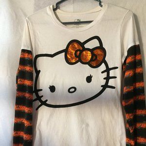 Vintage Halloween Hello Kitty Long Sleeve Tee
